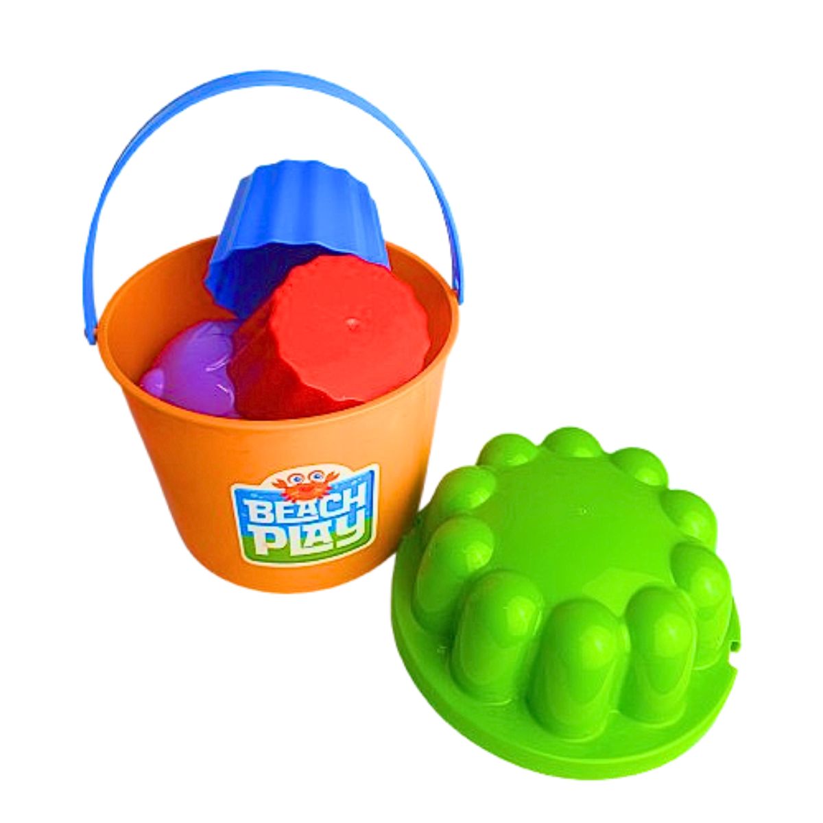 Brinquedo Balde Praia Beach Play Verde - Usual Brinquedos Brinquedo Balde Praia Beach Play Verde - Usual Brinquedos